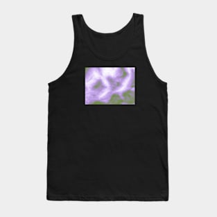 Genderqueer Pride Abstract Fractal Fog Tank Top